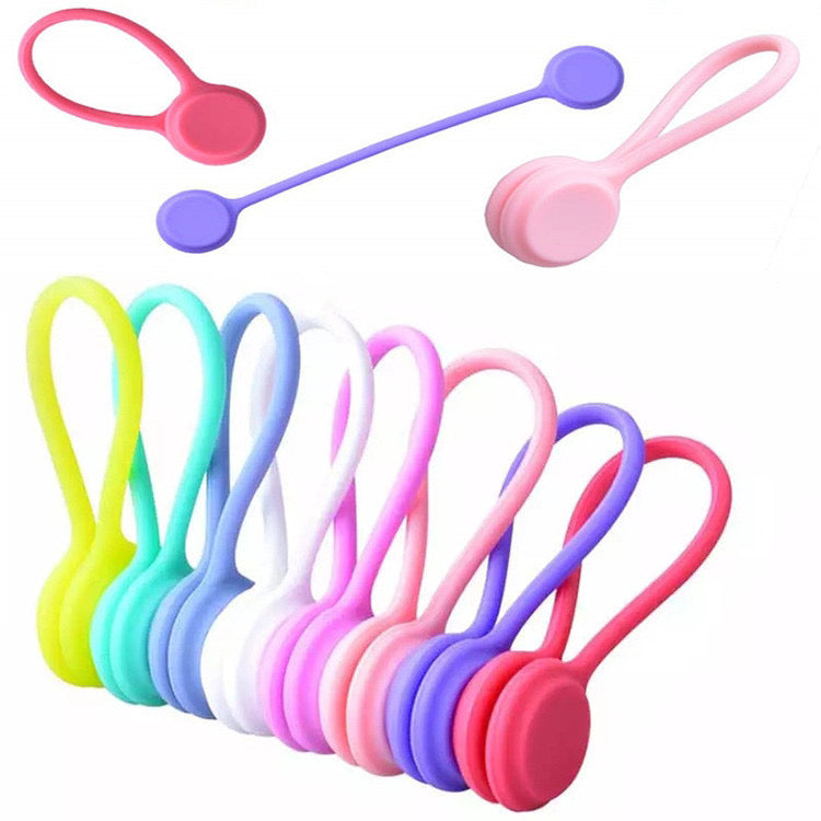 MagnetiTie™ - Snap-On Cable Organizer (Multiple Set Sizes - Free UAE Delivery)