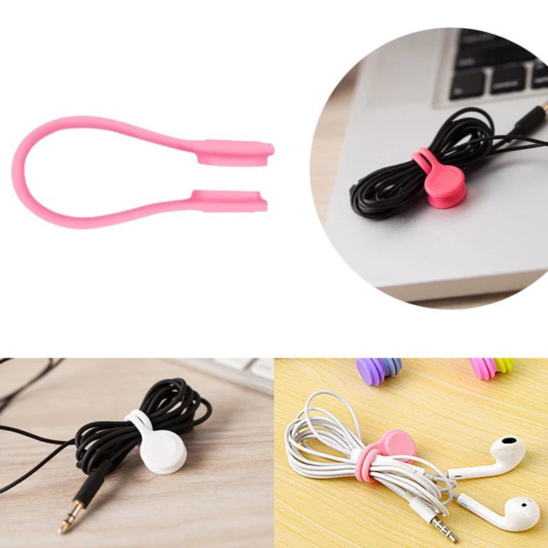 MagnetiTie™ - Snap-On Cable Organizer (Multiple Set Sizes - Free UAE Delivery)