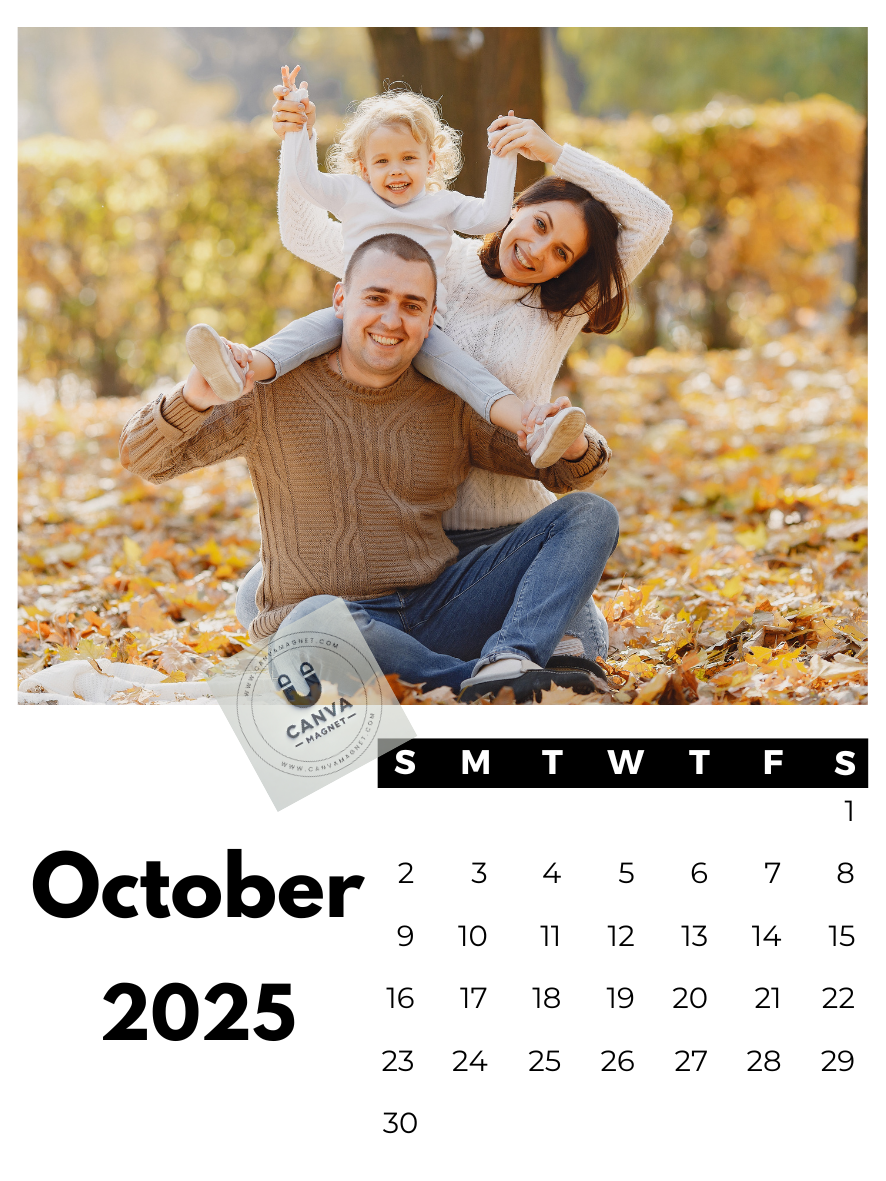 Custom Photo Calendar Magnets