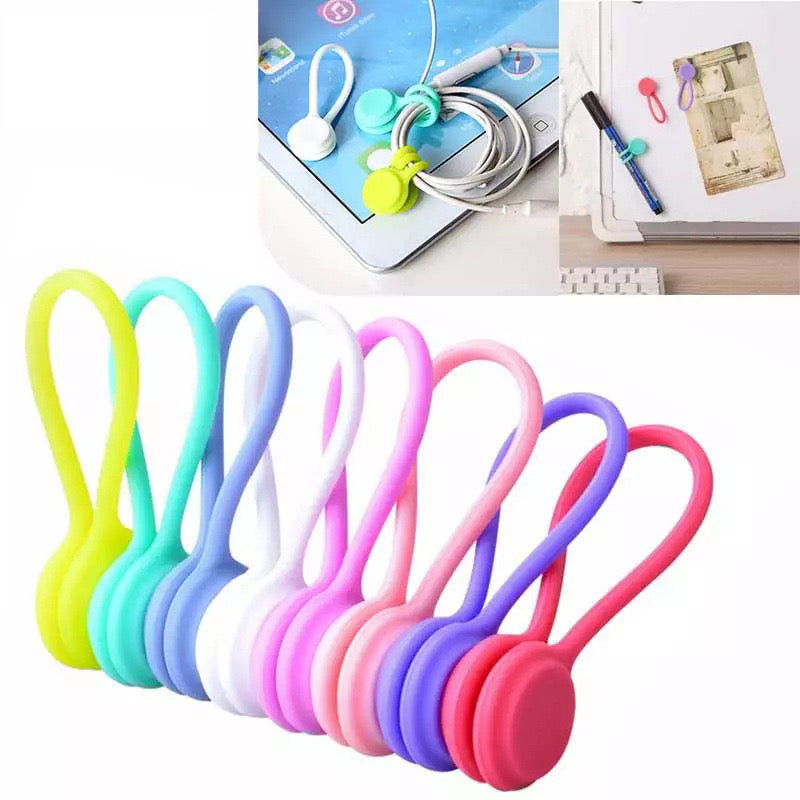 MagnetiTie™ - Snap-On Cable Organizer (Multiple Set Sizes - Free UAE Delivery)