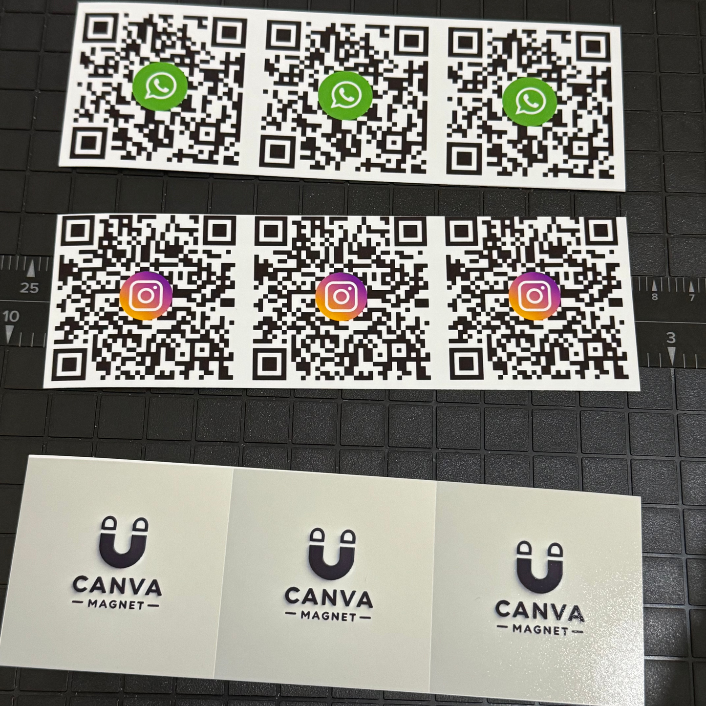QR Code Photo Magnet 🧲📱