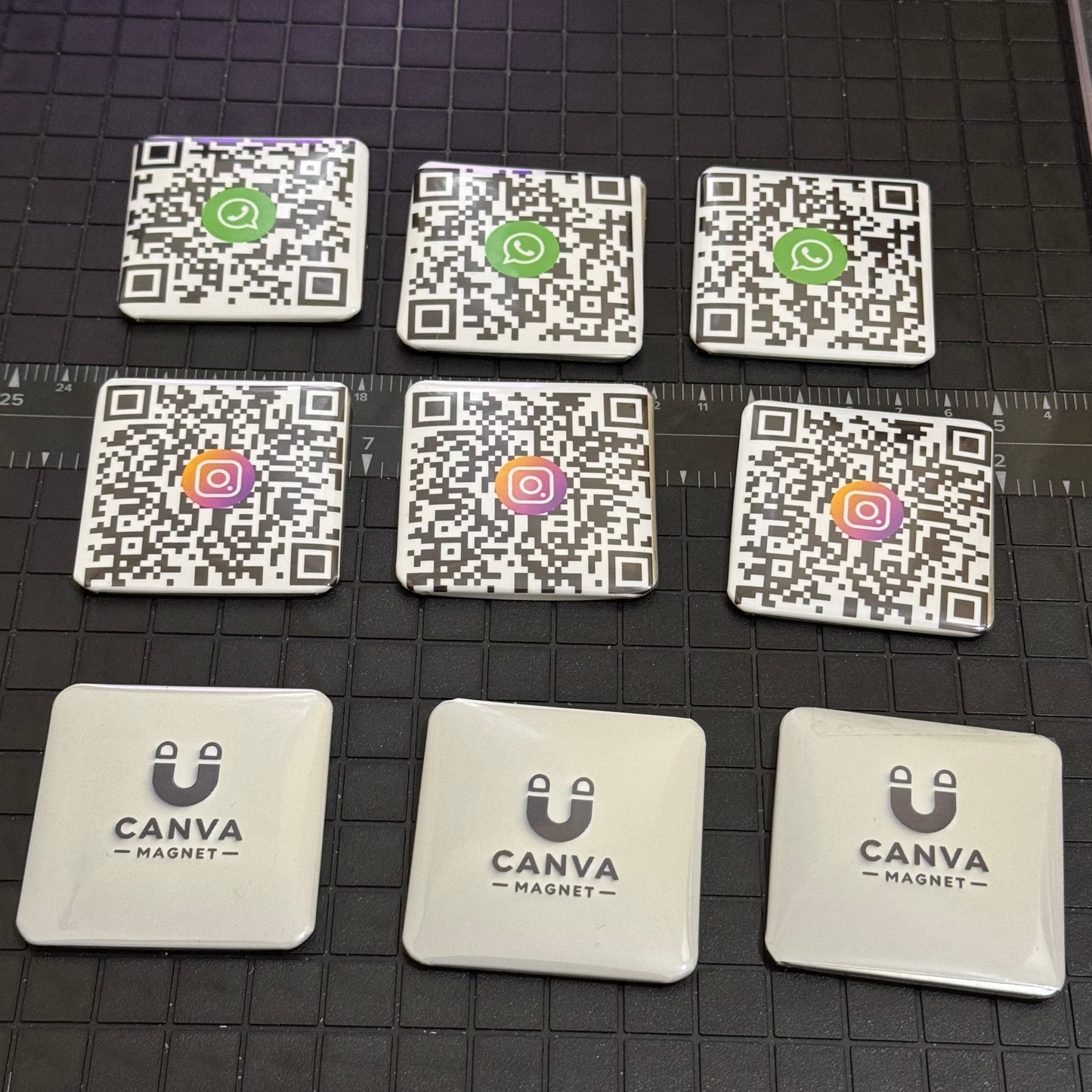 QR Code Photo Magnet 🧲📱