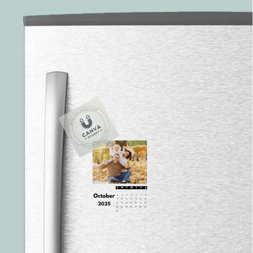 Custom Photo Calendar Magnets