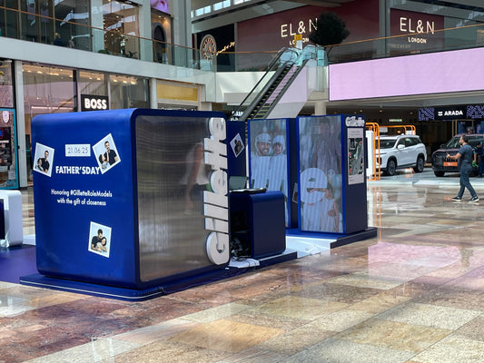 🎉 How CanvaMagnet Made Gillette’s Dubai Event Unforgettable – And What We Can Do for Your Brand Too