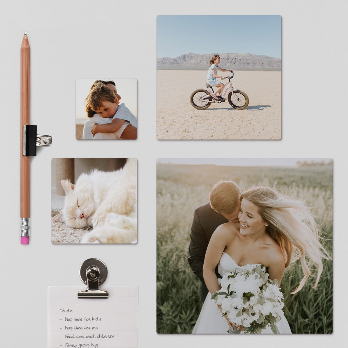 Fridge Photo Magnets (Solid)